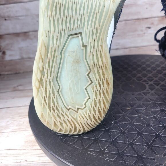 Nike LeBron 17 Youth 1Y Mid  Constellations Blue Green Athletic Kids Shoes - Picture 9 of 10